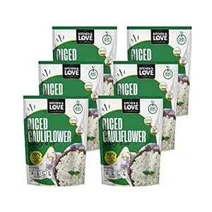 Kitchen & Love Riced Cauliflower Rice 8 oz (6-Pack)