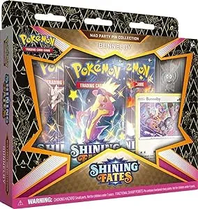 Pokemon Sword & Shield 4.5 Shining Fates Mad City Pin Party Bunnelby