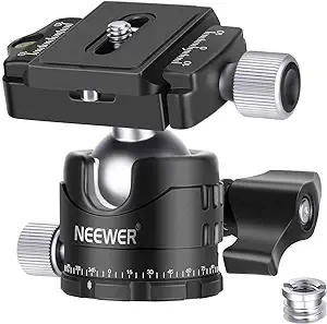 Neewer Professional 28mm Low Profile Tripod Ball Head