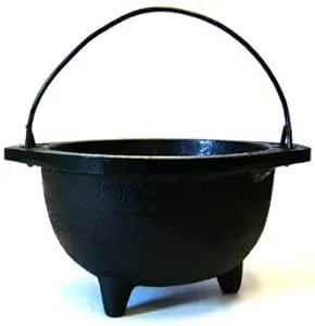 Cast Iron Cauldron - 6"