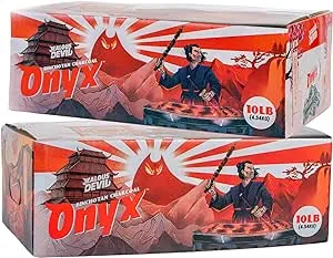 Jealous Devil Onyx Binchotan Charcoal, 20 lbs, (2 Pack of 10lb Boxes) - The Ultimate Grilling and Cooking Charcoal - Crafted with Precision to Burn Hot