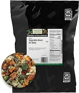 Frontier Deluxe Vegetables Soup Blend, 16 Ounce Bag