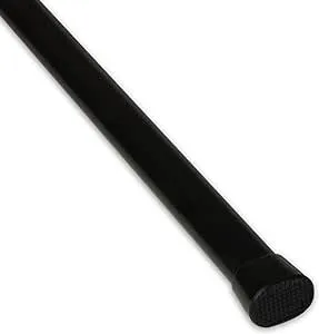 Rod Desyne Oval Spring Tension Rod 36"-60", Black