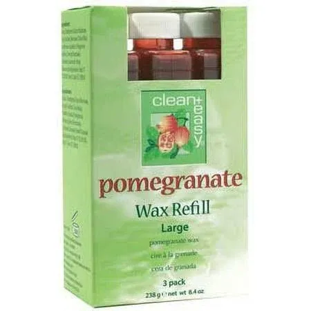 Clean + Easy Large Pomegranate Wax Refill - 3pk