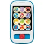 Fisher-Price Laugh &amp; Learn Smart Phone Blue Light Up Musical