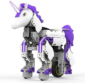 ubtech mythical series: unicornbot kit-app-enabled building & coding stem learning kit