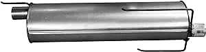 Walker SoundFX 18890 Direct Fit Exhaust Muffler 2.5" Inlet (OD) 2.5" Outlet (ID) for Dodge Ram 1500