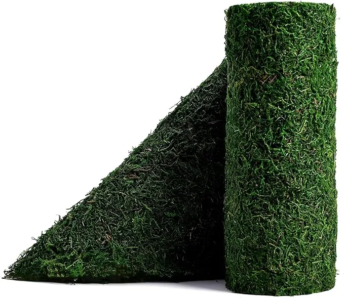 Fake Moss Roll Moss Table Runner for Crafts Wedding Party Fairy Garden Enchan...