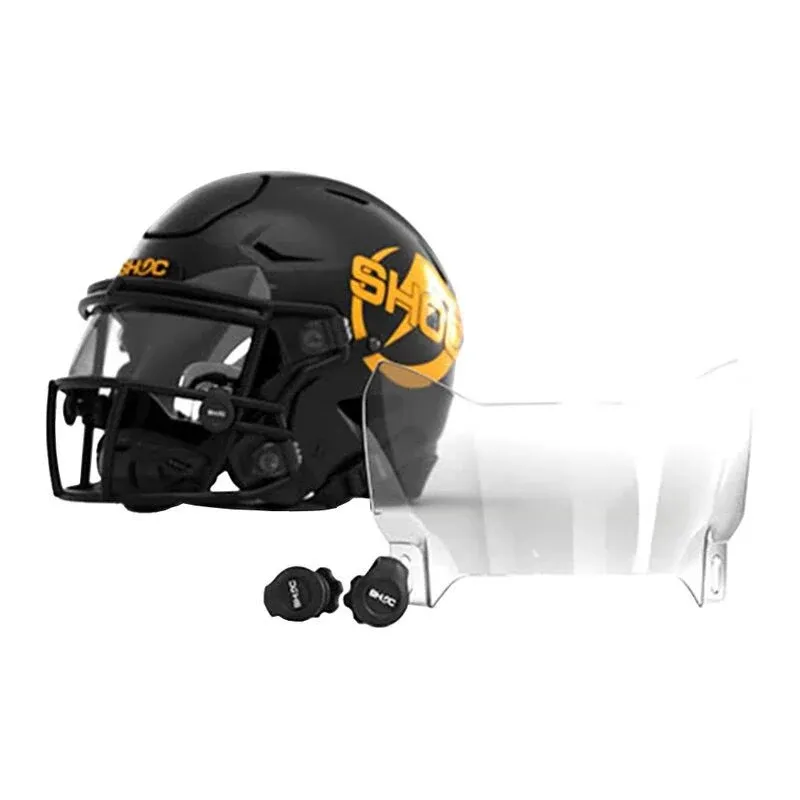 Shoc Zero-G Plus Football Visor | for Ridddell SpeedFlex and Schutt F7, Friday Night Lights