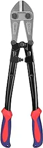 WORKPRO W017005A Bolt Cutter, Bi-Material Handle with Soft Rubber Grip, 18"