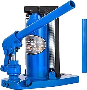 Mophorn Toe Jack Lift Hydraulic Machine Toe Jack Lift Air Hydraulic Toe Jack Proprietary Heat-Treated Steel (2.5-5Ton Blue)