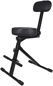 Rockville RDS42 Portable DJ/Guitar/Drum/Keyboard Padded Throne/Chair