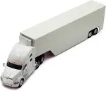 KiNSMART Kenworth T700 Container Truck 1:68 Die Cast Metal Model Toy Truck White