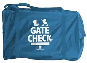 J.L. Childress Gate Check Bag for Single & Double Strollers - Stroller Bag for Airplane - Large Stroller Travel Bag for Airplane - Air Travel Stroller Bag