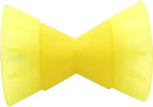 Ultimate 4" X 7" Overall Width Boat Trailer Roller Bow Stop Polyurethane 1/2" Mounting Hole