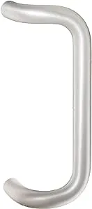 Rockwood BF157.28 Aluminum 90-Degree Offset Door Pull, 1" Diameter x 10" Center-