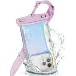 Case-Mate Waterproof Floating Pouch in Soap Bubble and Iridescent