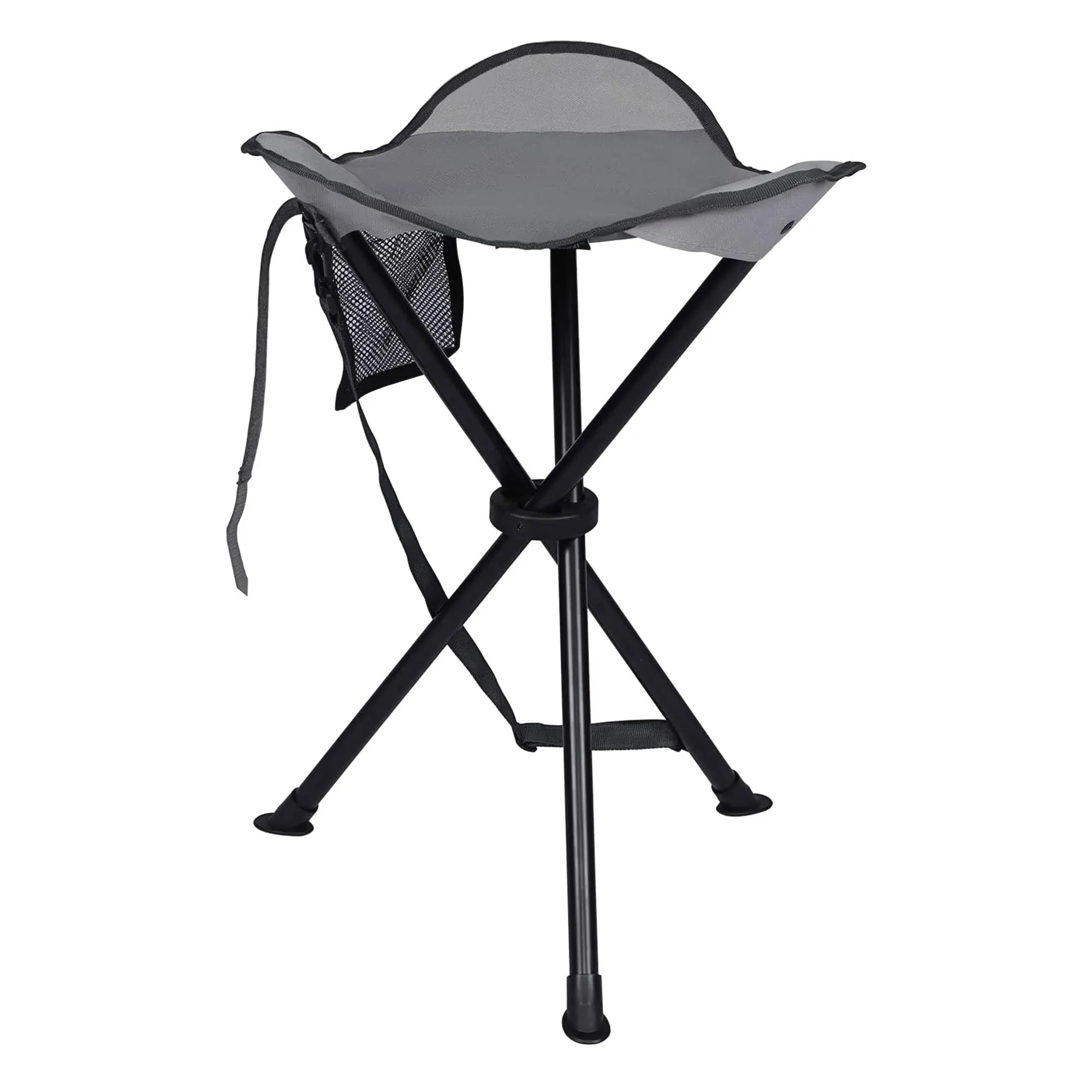 Portal Tall Folding Tripod Stool for Outdoor Camping Walking Hunting Hiking Fishing Travel, Support 225 lbs