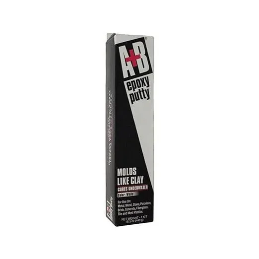 9904K White A+B Rezolin Epoxy Kit, 14 oz. Container Size, Box Container Type, 1-(Pack)