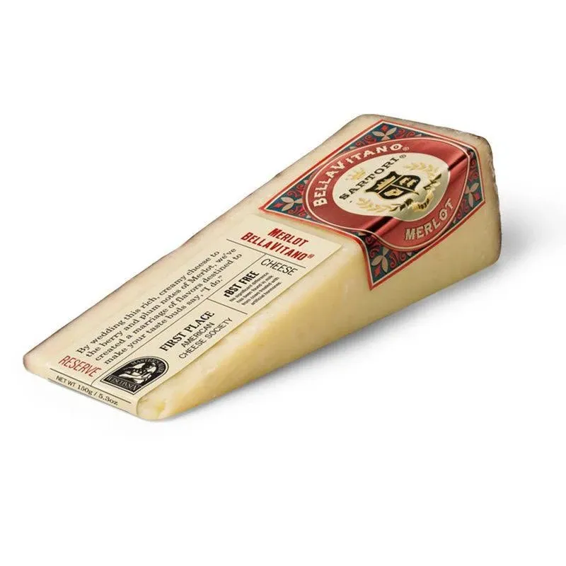 Sartori Cheese, Bella Vitano, Merlot 5.3 oz