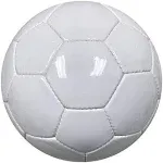 BESTSOCCERBUYS.COM All White Plain Soccer Balls