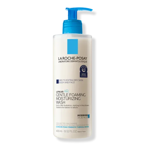 La Roche Posay Lipikar Wash AP+ Gentle Foaming Moisturizing Body & Face Wash - 13.52 fl oz