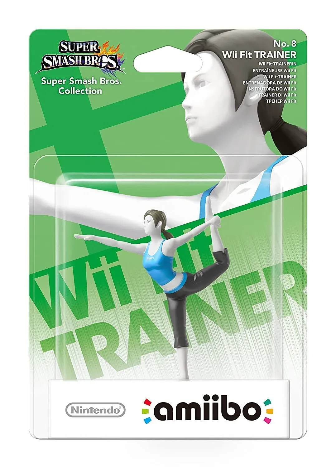 Wii Fit Trainer Amiibo Super Smash Bros Series Nintendo Switch Wii U 3DS *NEW*