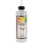 Chefmaster - Metallic Silver Airbrush Food Color - 9oz, 34-3710