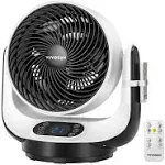 VIVOSUN 13 Inch Air Circulator Fan, 45W Strong Wind Floor Fan, Table Fan