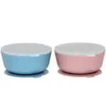 WeeSprout Suction Bowls for Baby & Toddlers (Set of 2)