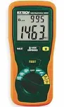 Extech 380260 Autoranging Digital Insulation Tester, orange and green