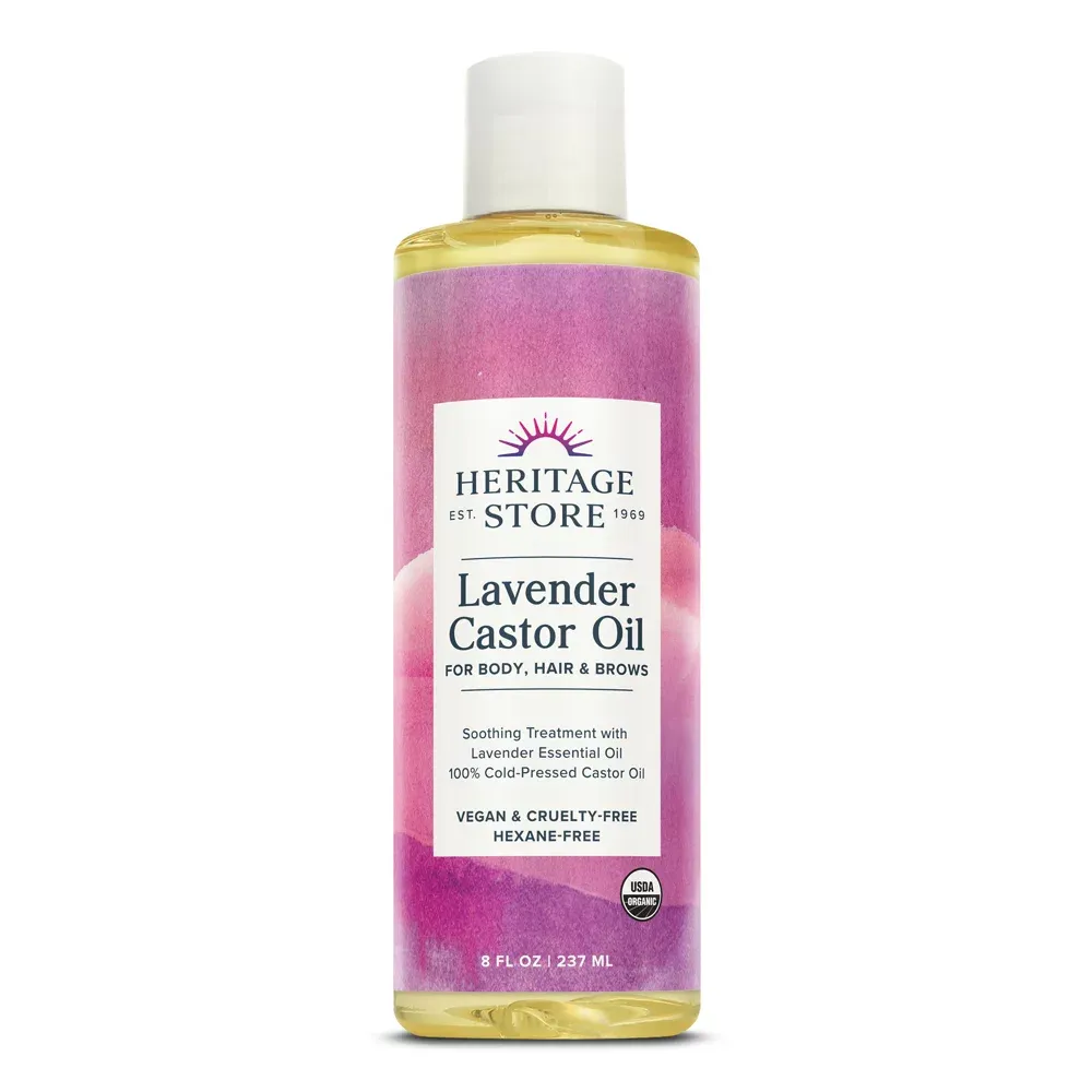 Heritage Store Castor Oil Lavender Organic