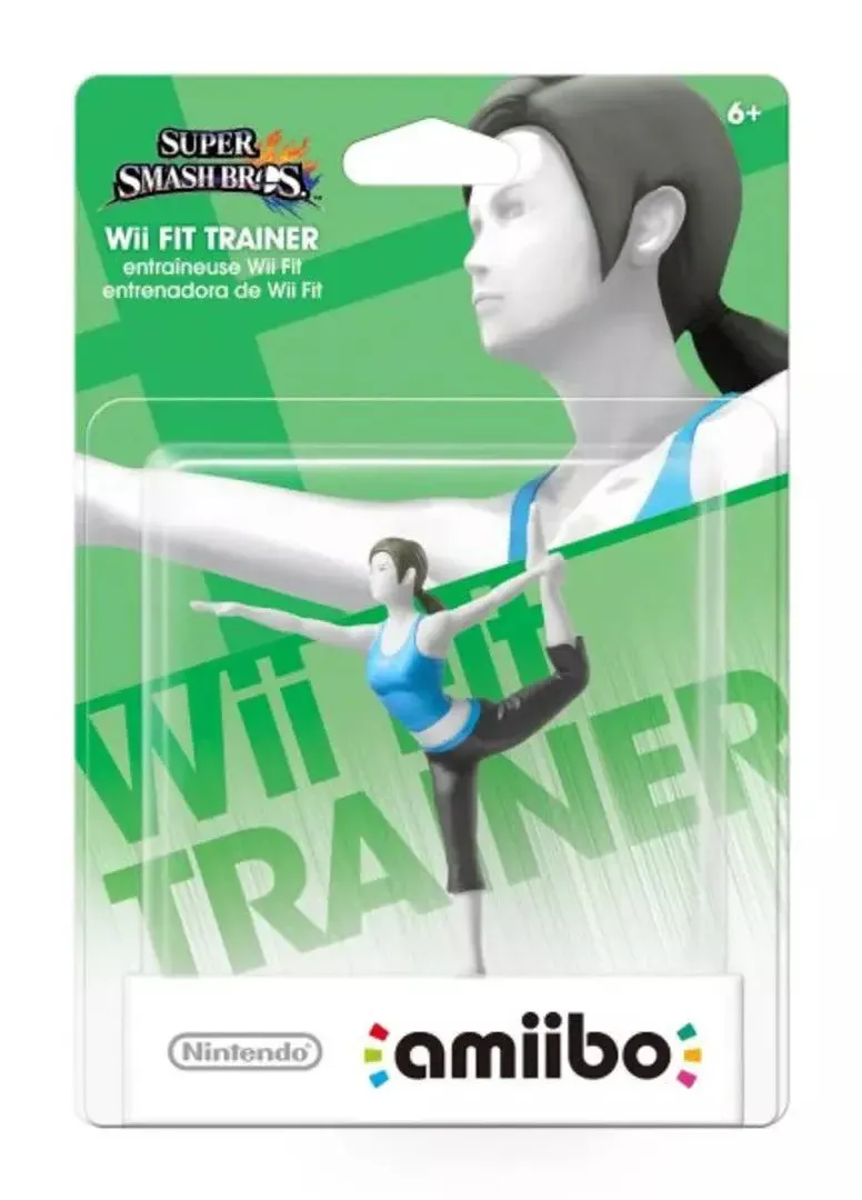 Wii Fit Trainer Amiibo Super Smash Bros Series Nintendo