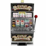 Trademark Global Crazy Diamonds Slot Machine Bank