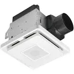 Home NetWerks 80 CFM 1.5 Sones Bathroom Exhaust Fan with Bluetooth Speaker and Light 7130-33-BT