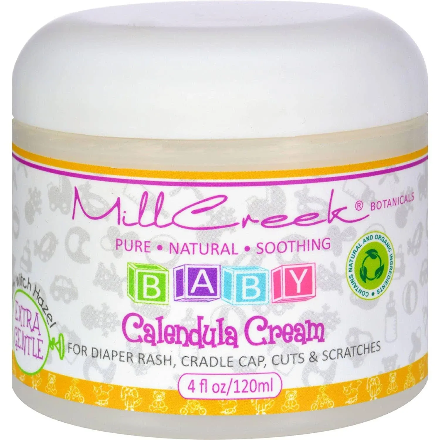 Buy Baby Calendula Cream 4 oz By Mill Creek Botanicals | Herbspro.com