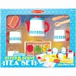 Melissa & Doug Steep & Serve Wooden Tea Set