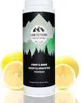 Natural Foot Powder Deodorizer Shoe Odor Eliminator Talc Free Foot Deodorant By