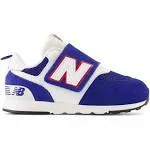 New Balance 574 White/Blue Toddler Boys' Shoes, Size: 6