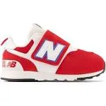 New Balance 574 Toddler Boys' White/Red Shoes, Size: 8