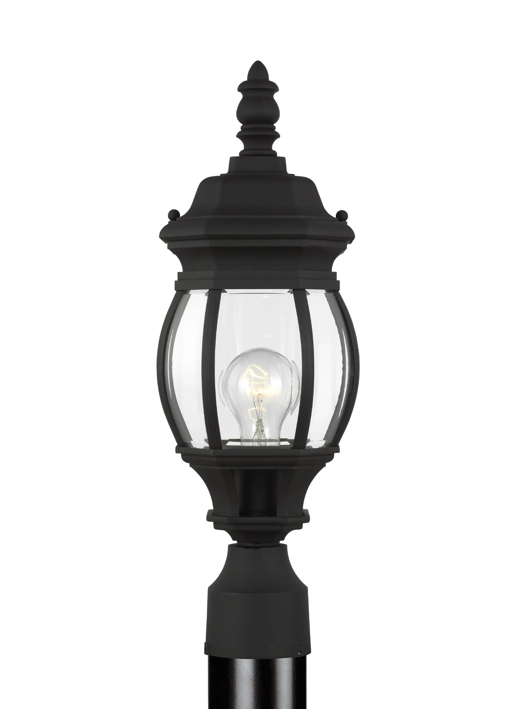 Sea Gull Lighting Wynfield Small 1-Light Post Lantern without Bulb