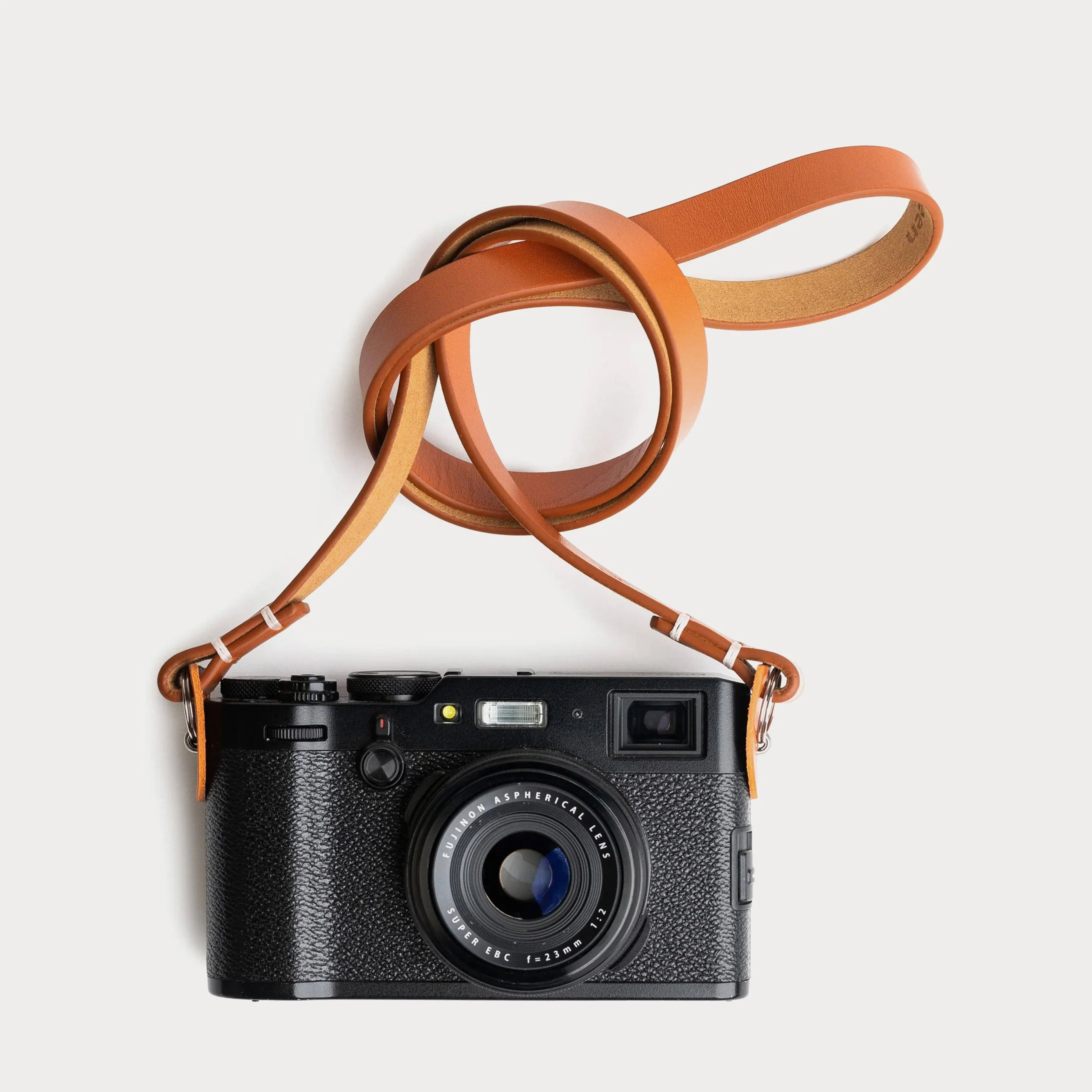 Evergreen Genuine Leather Minimalist Neck Shoulder Slim Camera Strap