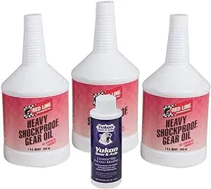 Yukon Gear & Axle (OK 3-QRT-A) Redline SyntheticShock Proof Oil with Positraction Additive - 3 Quart