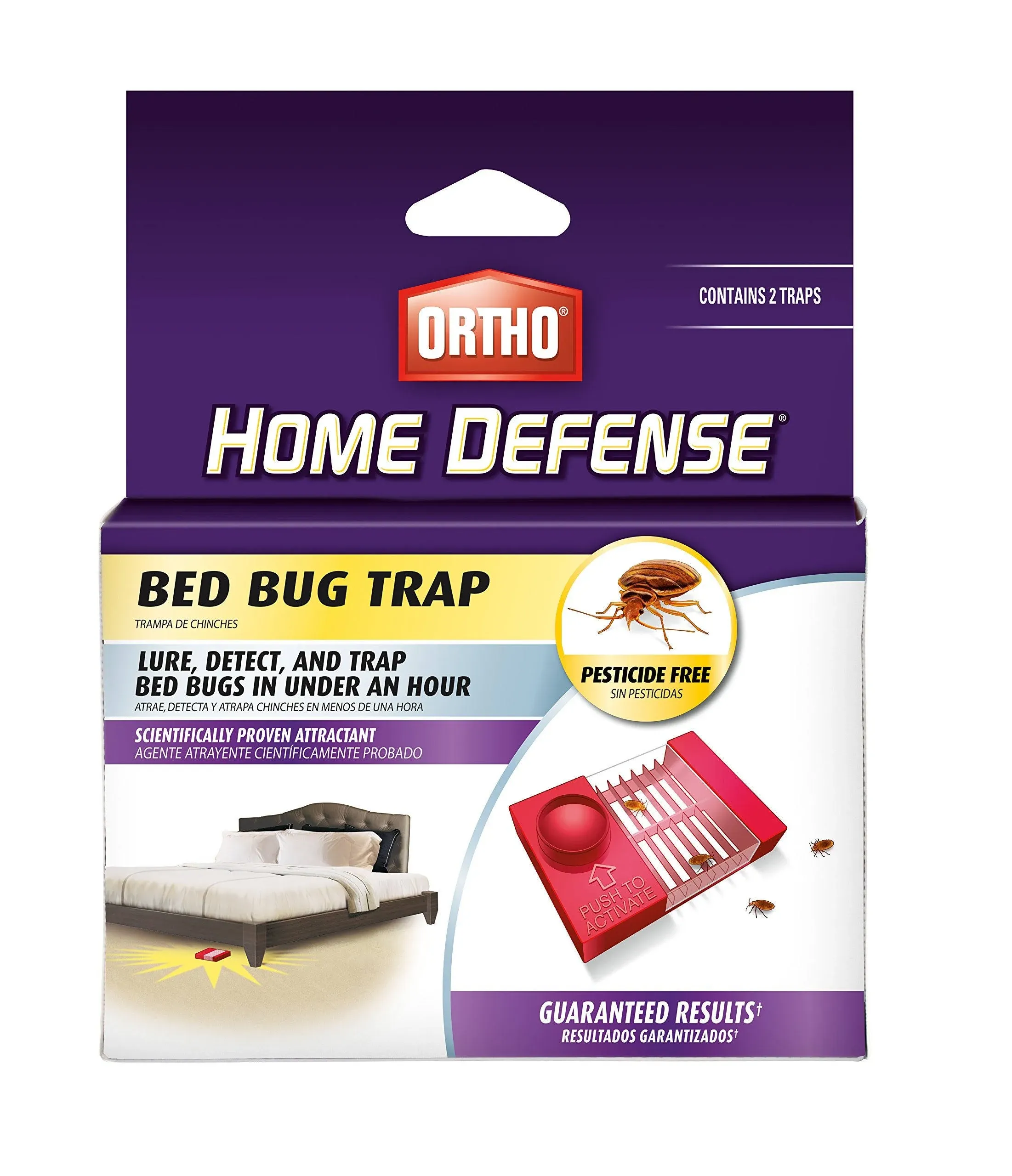 Ortho Home Defense Bed Bug Detector 2 pk