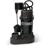 Everbilt 1/4 HP Aluminum Sump Pump with Vertical Switch