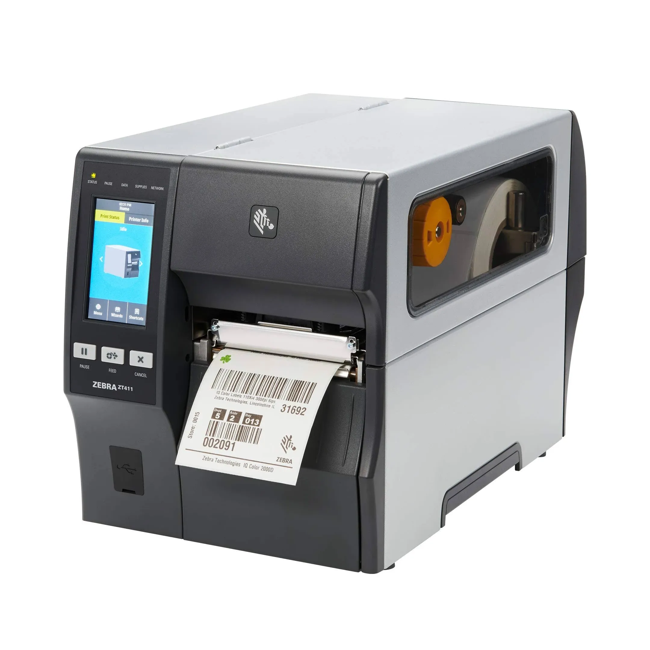 Zebra ZT411 Direct thermal / Thermal transfer POS printer 300 x 300 DPI Wired & Wireless