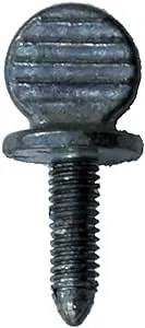 License Plate Screws - Thumb Screws - Metric - 1.25&#034; x 0.5&#034; (25 per box)