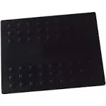 New Black Heated Styler Mat Tools Countertop Cover Covering Heat Burn Protection