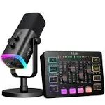 Gaming Equipment Bundle, Dynamic XLR/USB Gaming Microphone Set with Streaming...