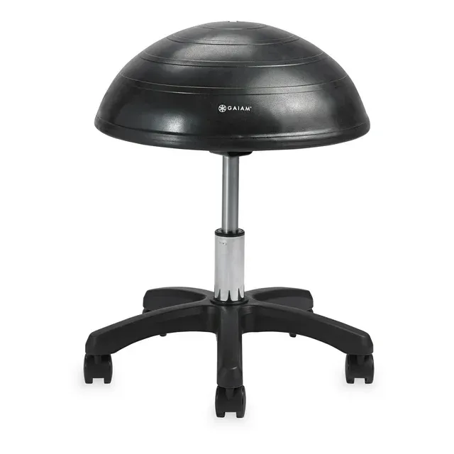 Gaiam Balance Ball Stool, Black